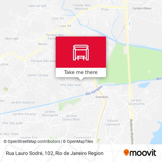 Rua Lauro Sodré, 102 map