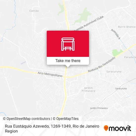 Rua Eustáquio Azevedo, 1269-1349 map