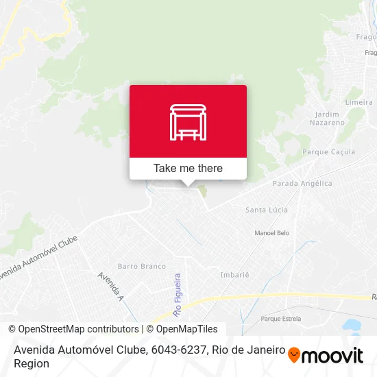 Avenida Automóvel Clube, 6043-6237 map