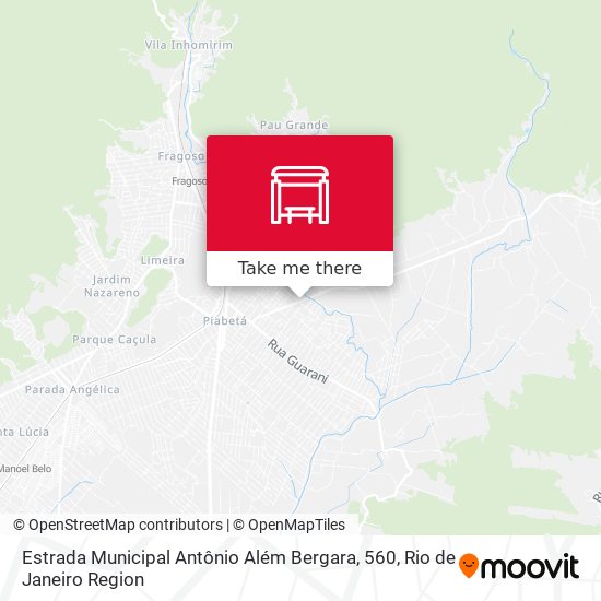 Estrada Municipal Antônio Além Bergara, 560 map
