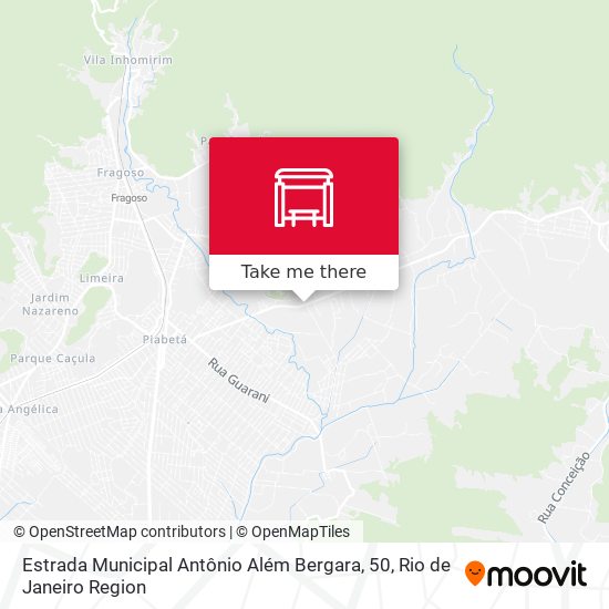 Estrada Municipal Antônio Além Bergara, 50 map