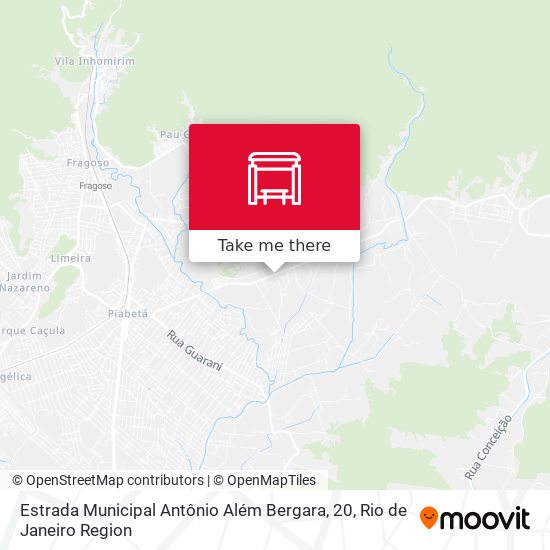 Estrada Municipal Antônio Além Bergara, 20 map