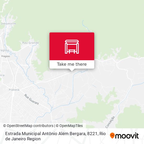 Estrada Municipal Antônio Além Bergara, 8221 map
