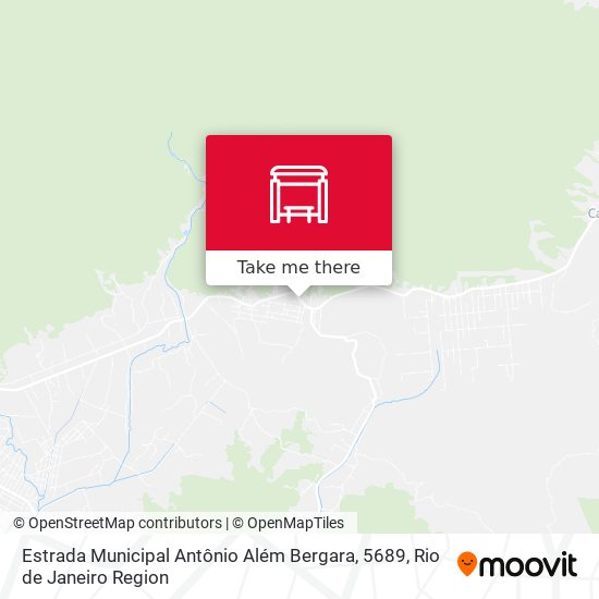 Estrada Municipal Antônio Além Bergara, 5689 map