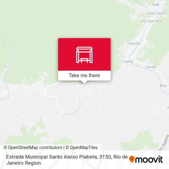 Estrada Municipal Santo Aleixo Piabeta, 3150 map
