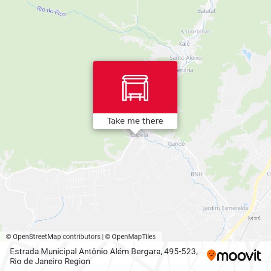 Estrada Municipal Antônio Além Bergara, 495-523 map