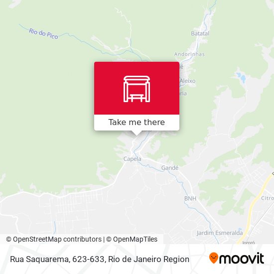 Rua Saquarema, 623-633 map