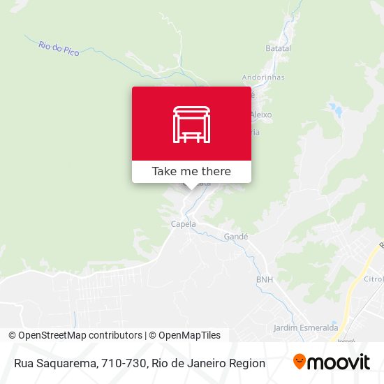 Rua Saquarema, 710-730 map