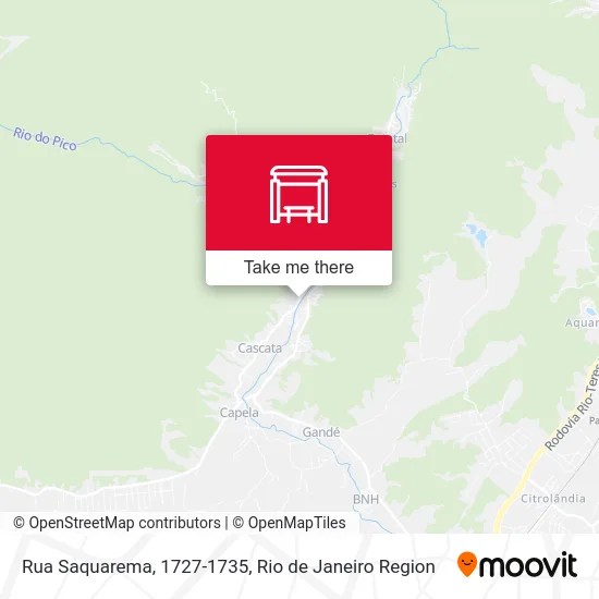 Rua Saquarema, 1727-1735 map