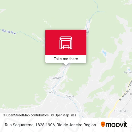 Rua Saquarema, 1828-1906 map