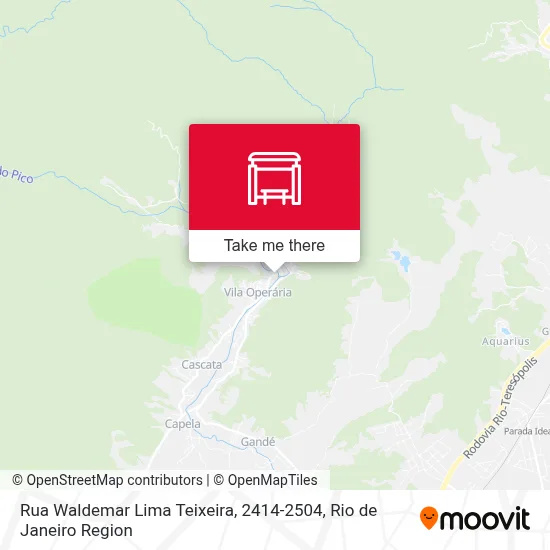 Rua Waldemar Lima Teixeira, 2414-2504 map