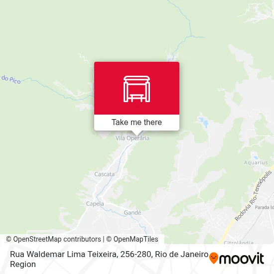 Rua Waldemar Lima Teixeira, 256-280 map