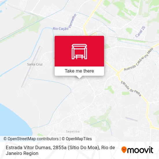 Estrada Vítor Dumas, 2855a (Sítio Do Moa) map