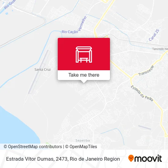 Estrada Vítor Dumas, 2473 map