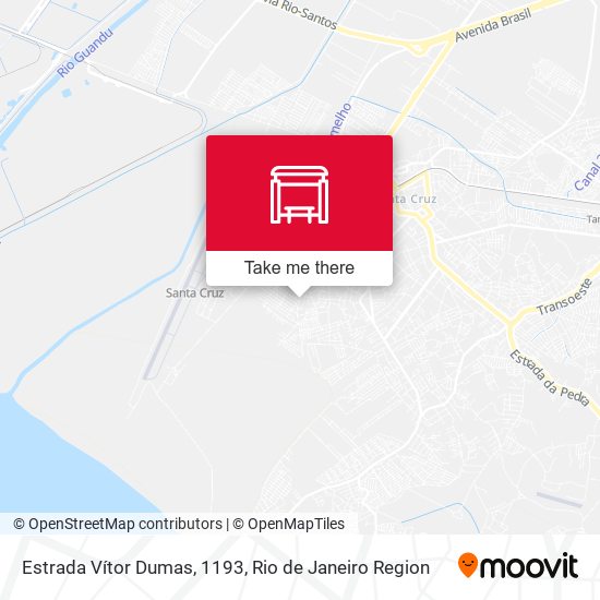 Estrada Vítor Dumas, 1193 map