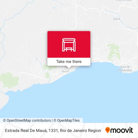 Estrada Real De Mauà, 1331 map