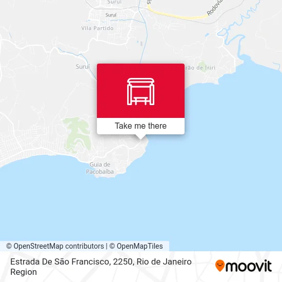 Estrada De São Francisco, 2250 map