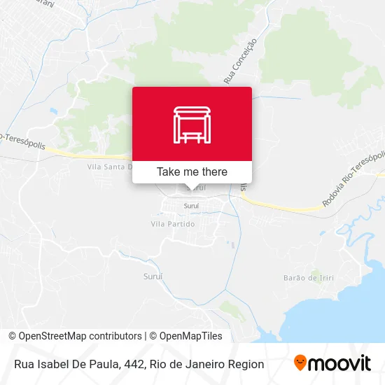 Rua Isabel De Paula, 442 map