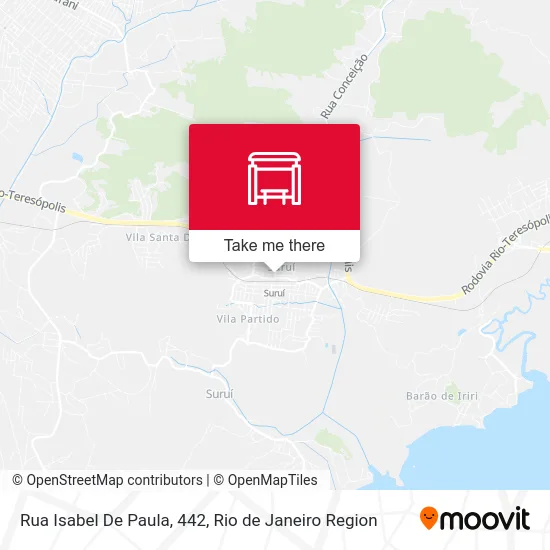 Rua Isabel De Paula, 442 map