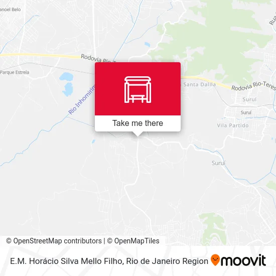 E.M. Horácio Silva Mello Filho map