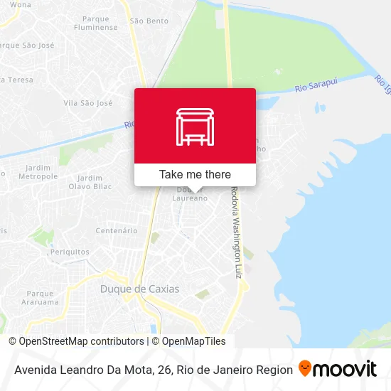 Avenida Leandro Da Mota, 26 map