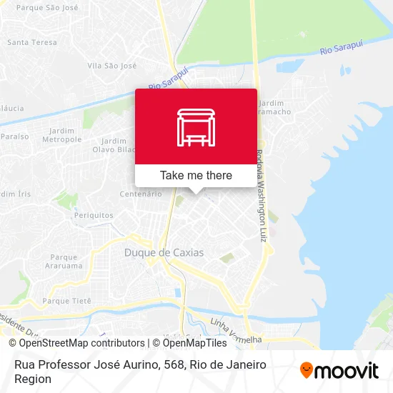 Rua Professor José Aurino, 568 map