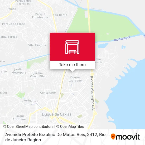 Avenida Prefeito Braulino De Matos Reis, 3412 map