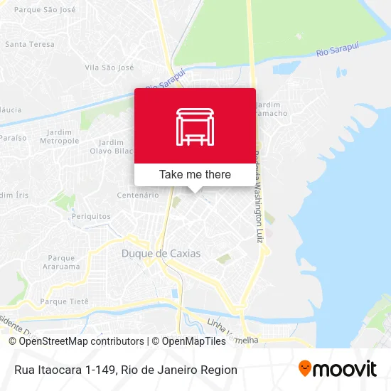 Rua Itaocara 1-149 map