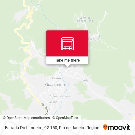 Estrada Do Limoeiro, 92-150 map