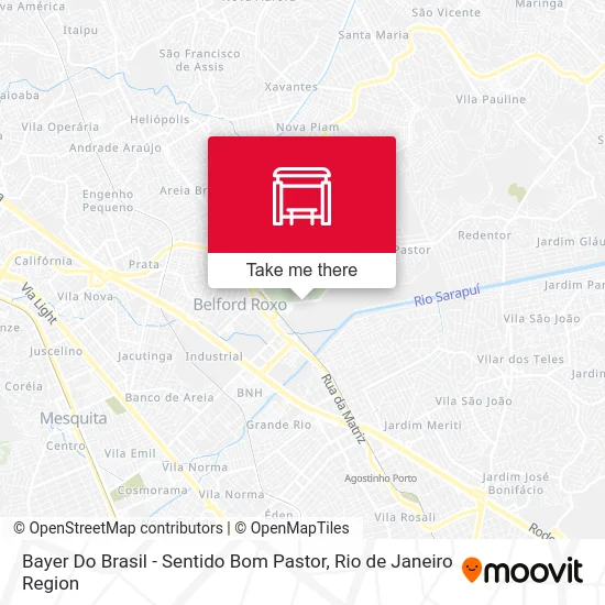 Bayer Do Brasil - Sentido Bom Pastor map