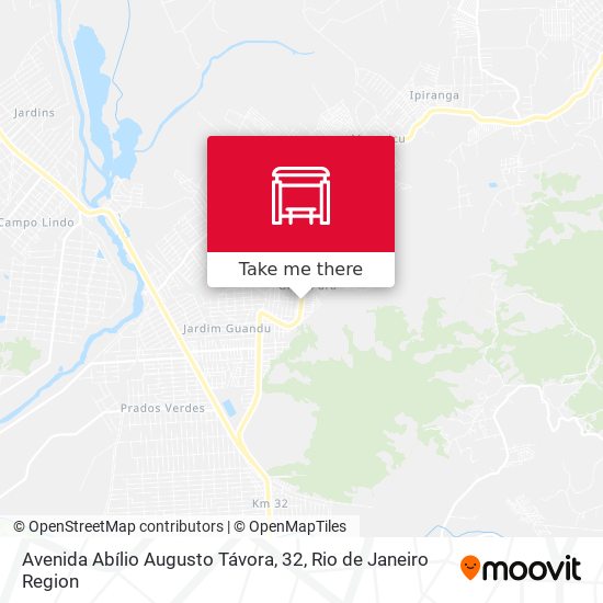 Avenida Abílio Augusto Távora, 32 map