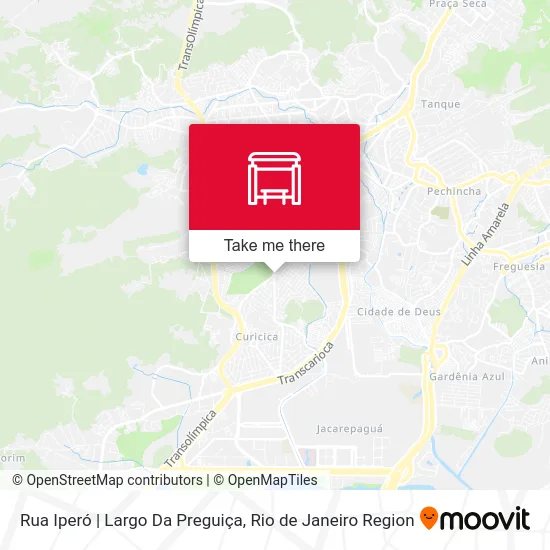 Rua Iperó | Largo Da Preguiça map