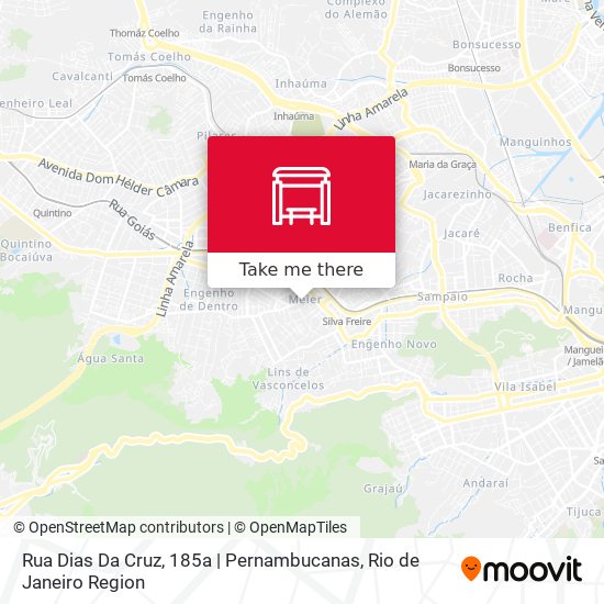 Rua Dias Da Cruz, 185a | Pernambucanas map