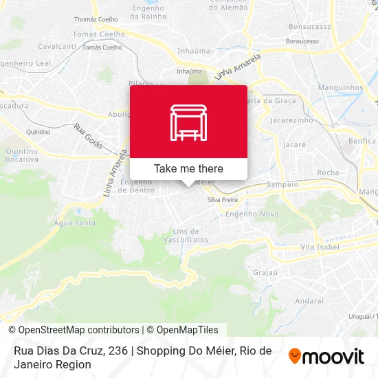 Rua Dias Da Cruz, 236 | Shopping Do Méier map
