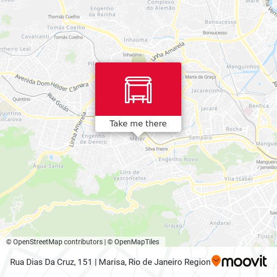 Rua Dias Da Cruz, 151 | Marisa map