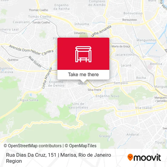 Rua Dias Da Cruz, 151 | Marisa map