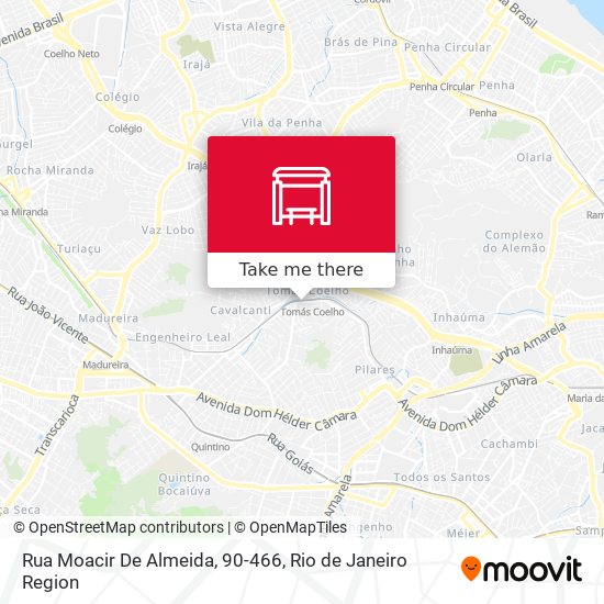 Rua Moacir De Almeida, 90-466 map
