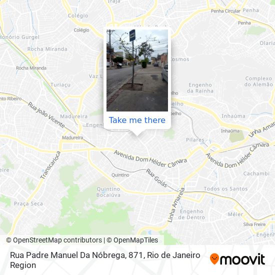 Rua Padre Manuel Da Nóbrega, 871 map