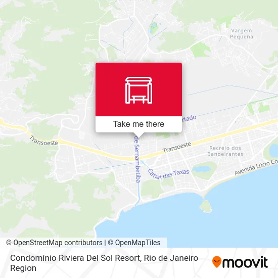 Condomínio Riviera Del Sol Resort map