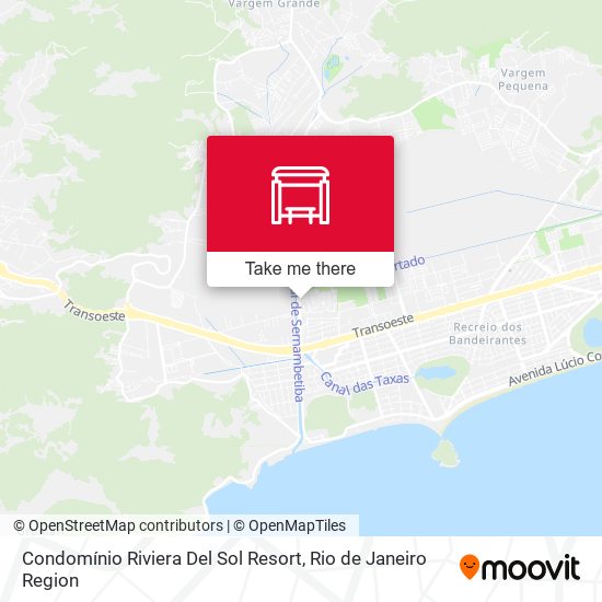 Condomínio Riviera Del Sol Resort map