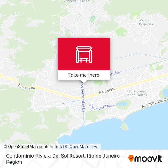 Condomínio Riviera Del Sol Resort map