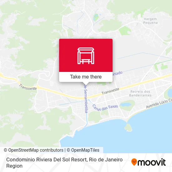 Condomínio Riviera Del Sol Resort map