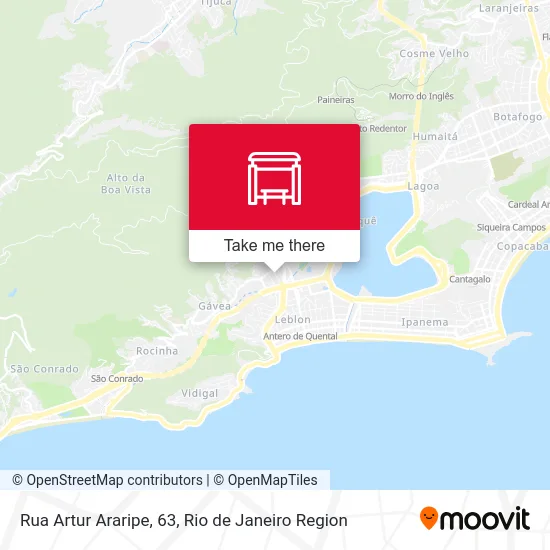 Rua Artur Araripe, 63 map