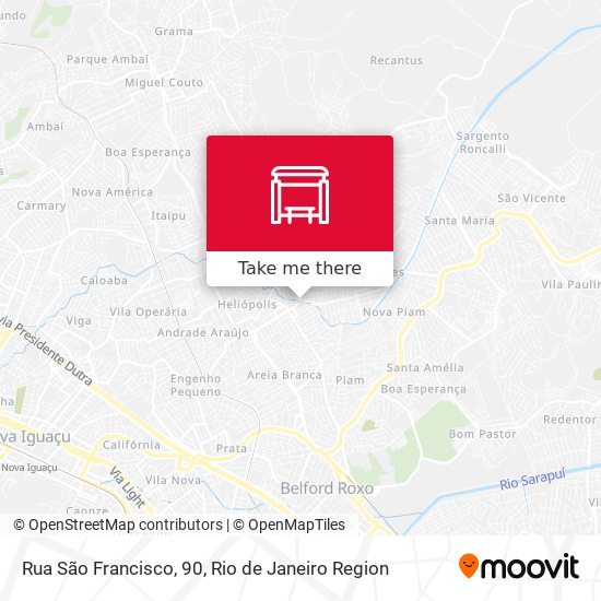 Rua São Francisco, 90 map