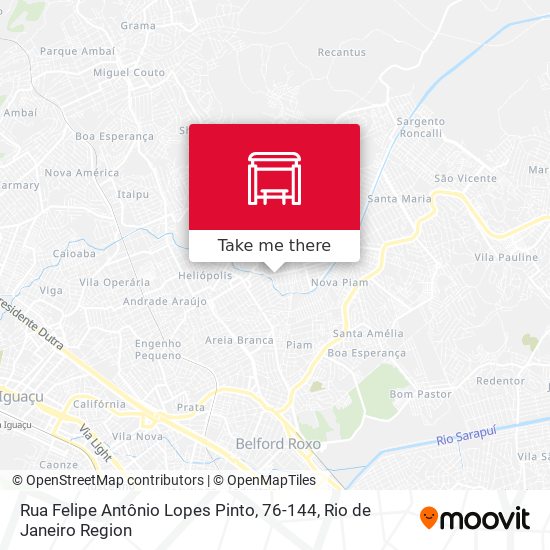 Rua Felipe Antônio Lopes Pinto, 76-144 map