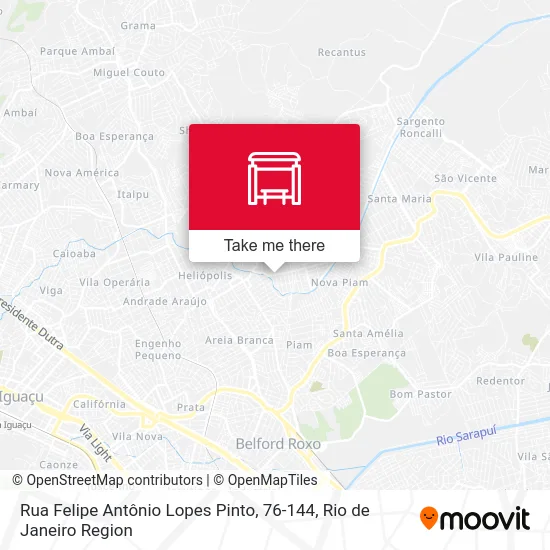 Rua Felipe Antônio Lopes Pinto, 76-144 map