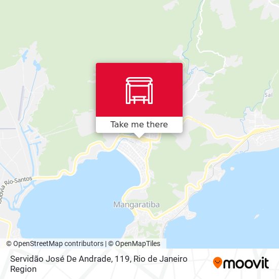 Servidão José De Andrade, 119 map