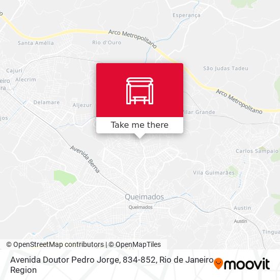 Avenida Doutor Pedro Jorge, 834-852 map