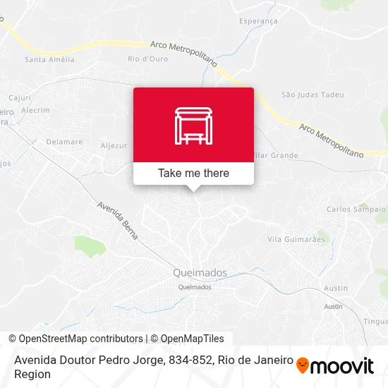 Avenida Doutor Pedro Jorge, 834-852 map