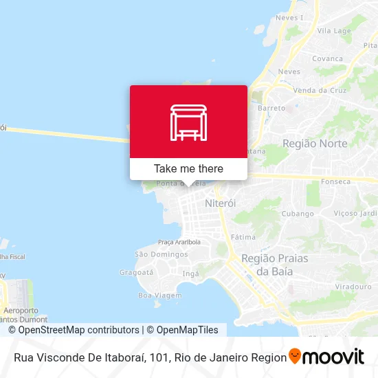 Rua Visconde De Itaboraí, 101 map